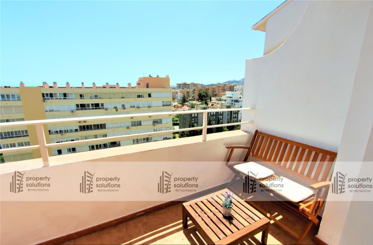 Europark Apartamentos - Atico Con Vista Al Mar- Piscina Y Playa- Excelente Wifi Benalmádena Eksteriør billede